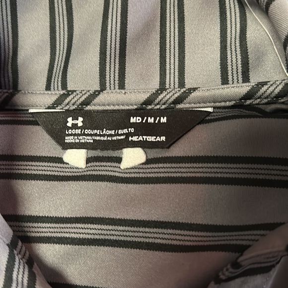 MENS under armour polo sz medium - Picture 2 of 4